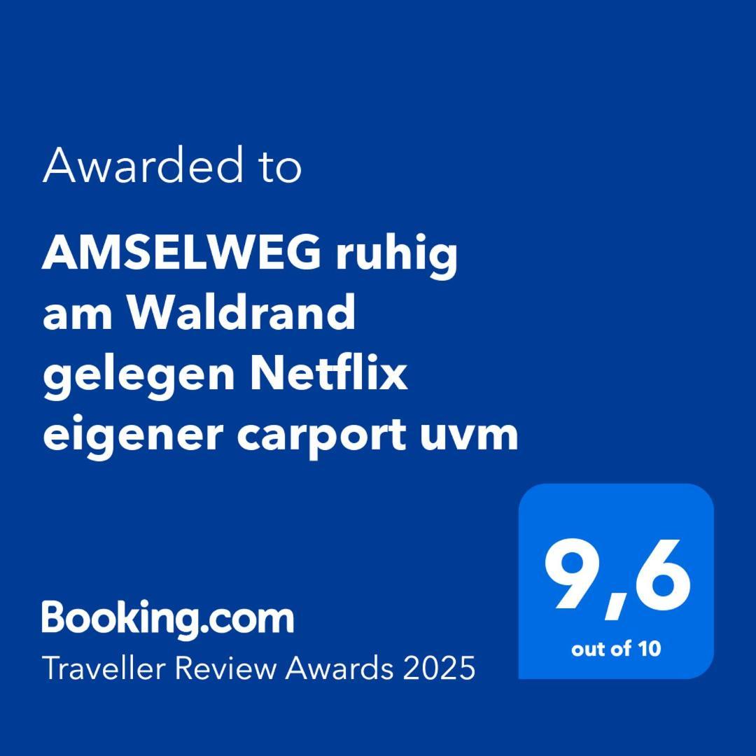 Amselweg Am Waldrand Gelegen Netflix Eigener Carport Uvm Apartment Taunusstein Exterior photo